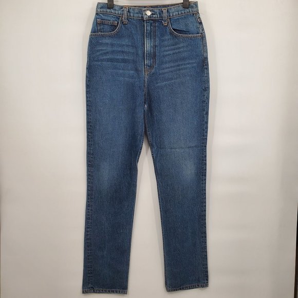 Reformation High Rise Blue Jeans - Picture 2 of 13